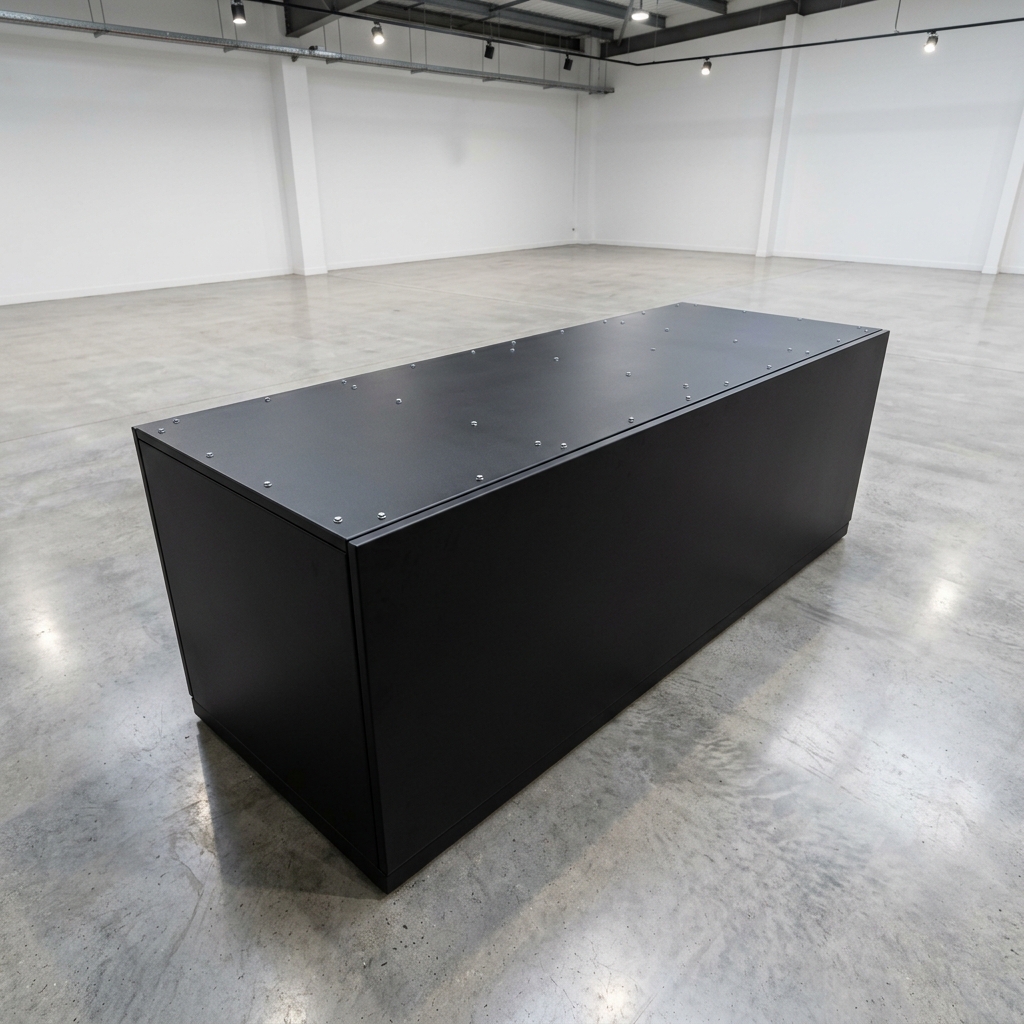Wisestone Studio — vista externa do studio de captura industrial